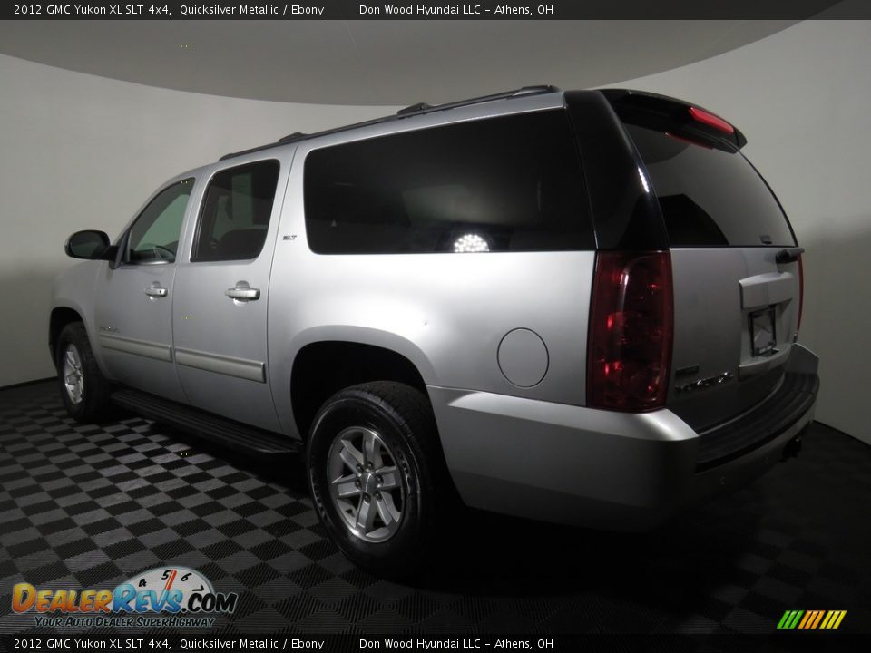 2012 GMC Yukon XL SLT 4x4 Quicksilver Metallic / Ebony Photo #10