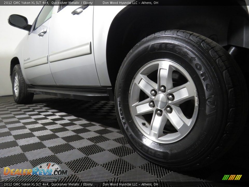 2012 GMC Yukon XL SLT 4x4 Quicksilver Metallic / Ebony Photo #11