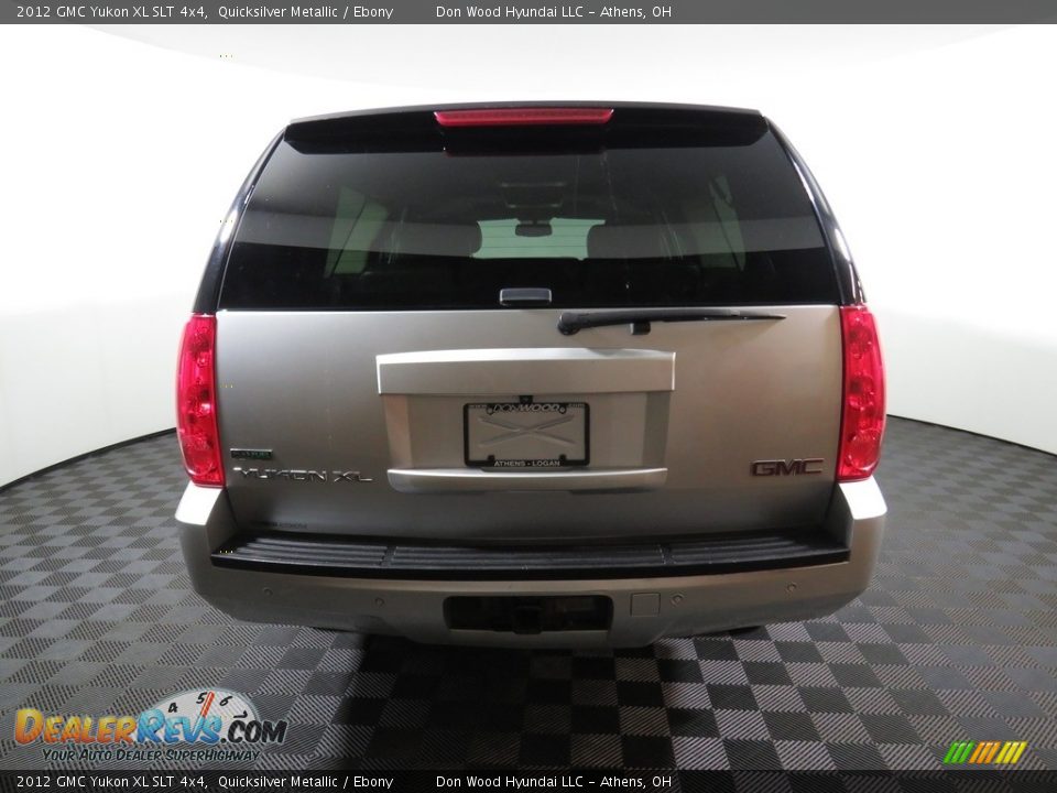 2012 GMC Yukon XL SLT 4x4 Quicksilver Metallic / Ebony Photo #12