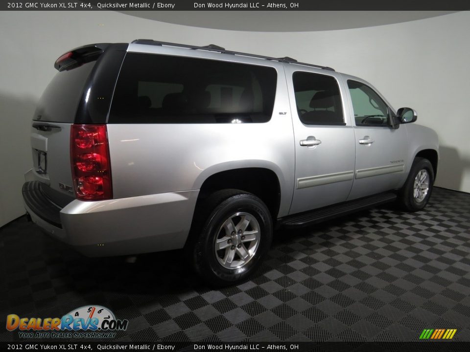 2012 GMC Yukon XL SLT 4x4 Quicksilver Metallic / Ebony Photo #15