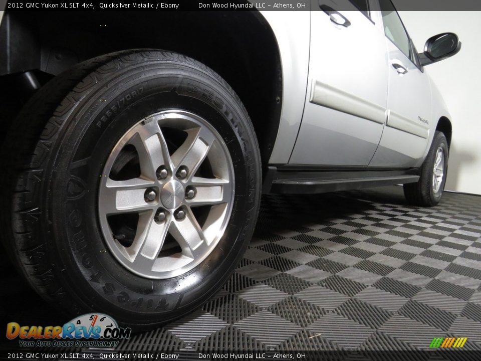 2012 GMC Yukon XL SLT 4x4 Quicksilver Metallic / Ebony Photo #16