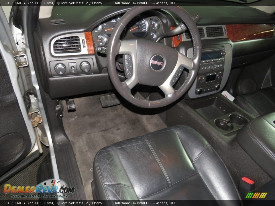 2012 GMC Yukon XL SLT 4x4 Quicksilver Metallic / Ebony Photo #19