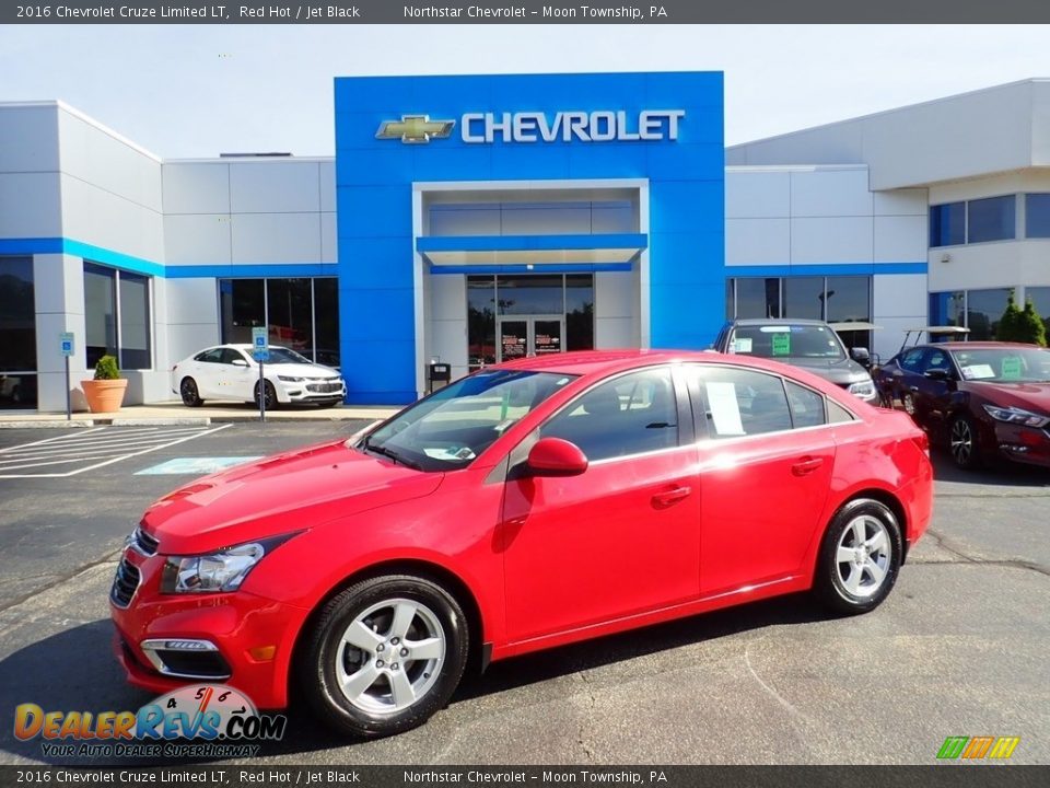 2016 Chevrolet Cruze Limited LT Red Hot / Jet Black Photo #1