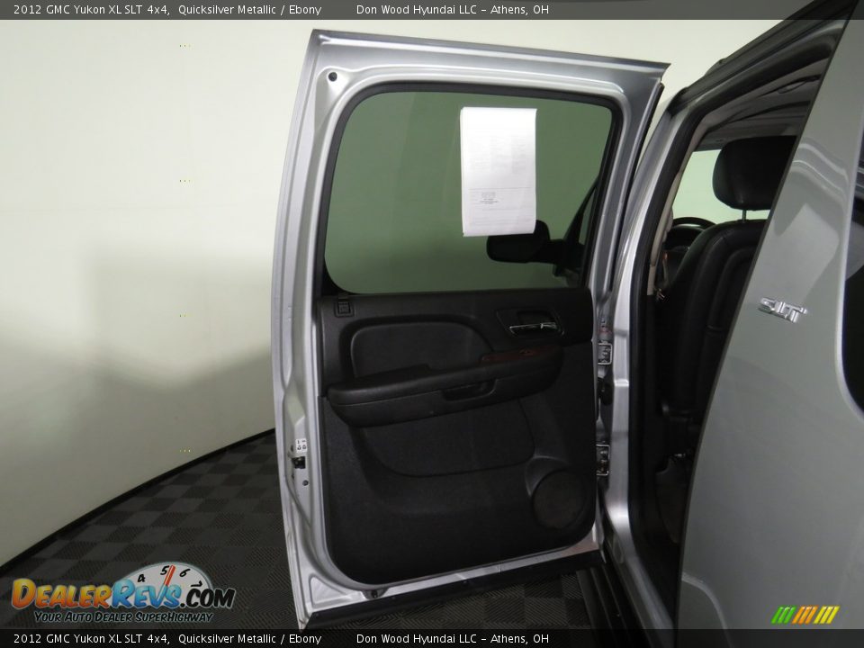 2012 GMC Yukon XL SLT 4x4 Quicksilver Metallic / Ebony Photo #21