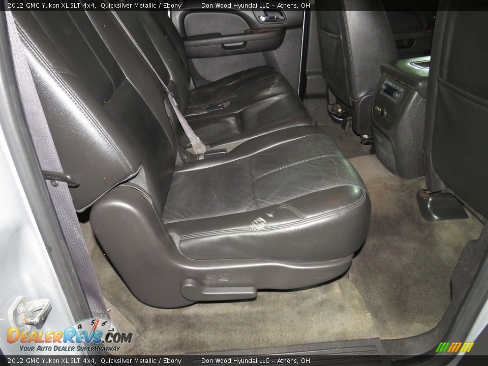 2012 GMC Yukon XL SLT 4x4 Quicksilver Metallic / Ebony Photo #24