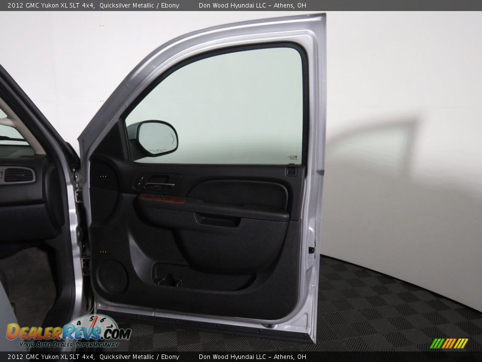 2012 GMC Yukon XL SLT 4x4 Quicksilver Metallic / Ebony Photo #25