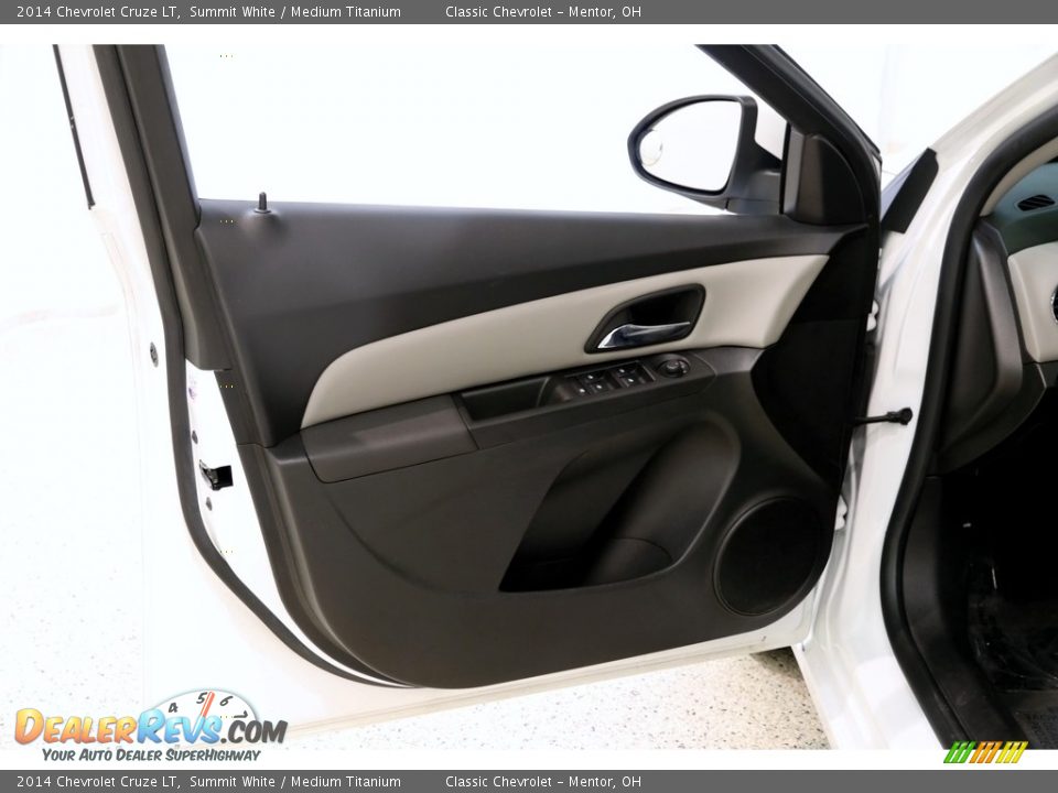 2014 Chevrolet Cruze LT Summit White / Medium Titanium Photo #4