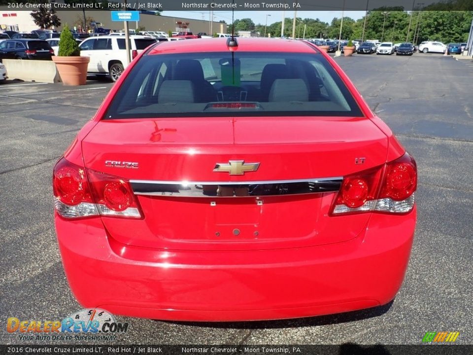 2016 Chevrolet Cruze Limited LT Red Hot / Jet Black Photo #6