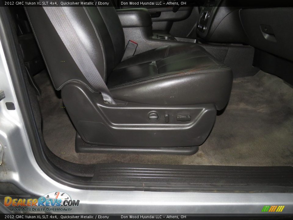 2012 GMC Yukon XL SLT 4x4 Quicksilver Metallic / Ebony Photo #26