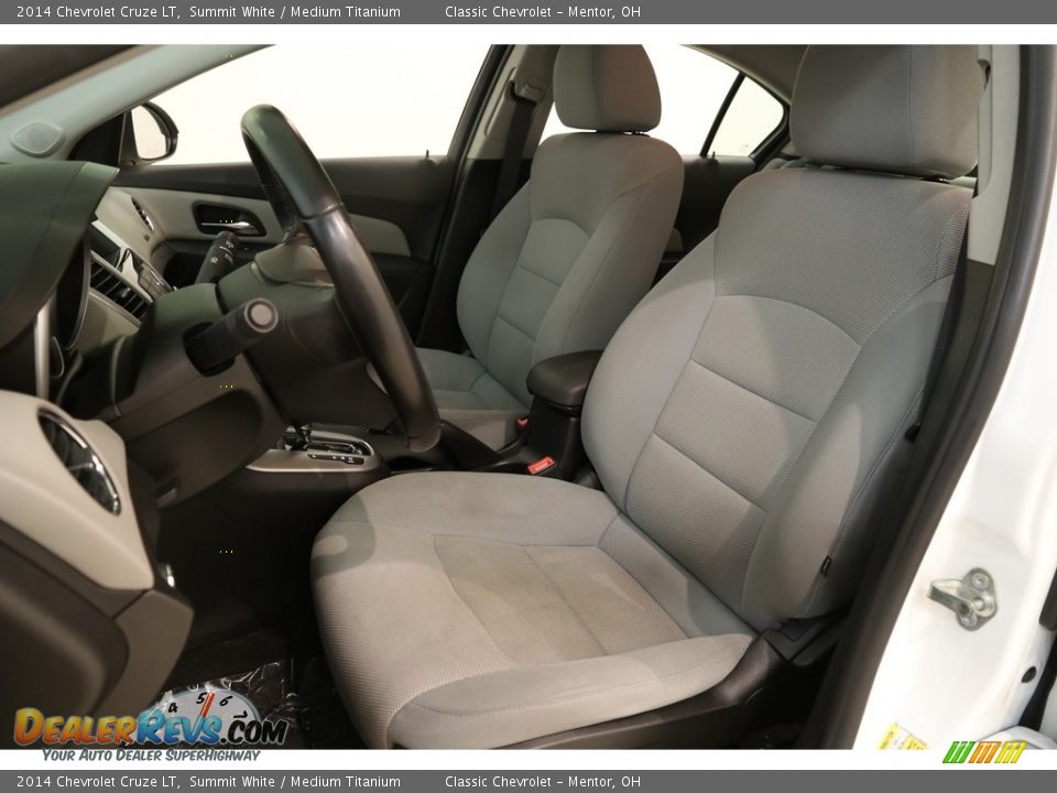 2014 Chevrolet Cruze LT Summit White / Medium Titanium Photo #5