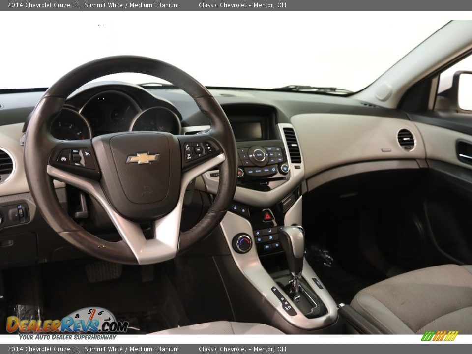 2014 Chevrolet Cruze LT Summit White / Medium Titanium Photo #6