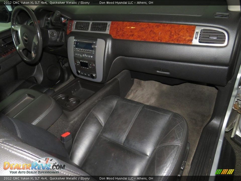 2012 GMC Yukon XL SLT 4x4 Quicksilver Metallic / Ebony Photo #27
