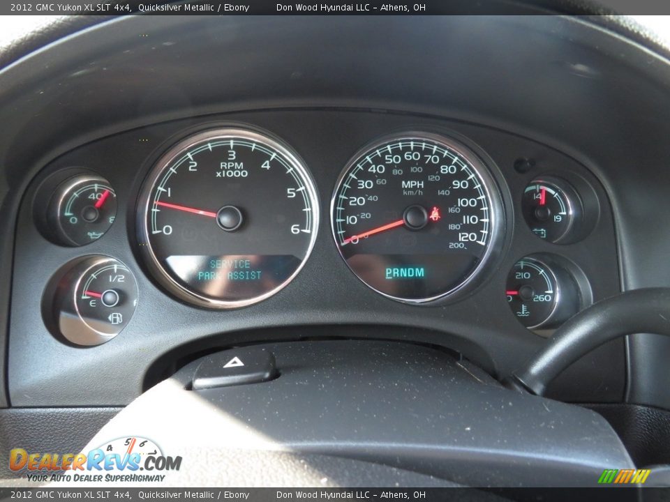2012 GMC Yukon XL SLT 4x4 Quicksilver Metallic / Ebony Photo #28