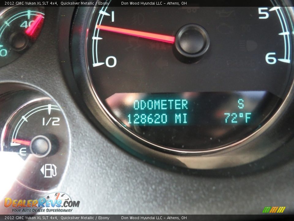 2012 GMC Yukon XL SLT 4x4 Quicksilver Metallic / Ebony Photo #29