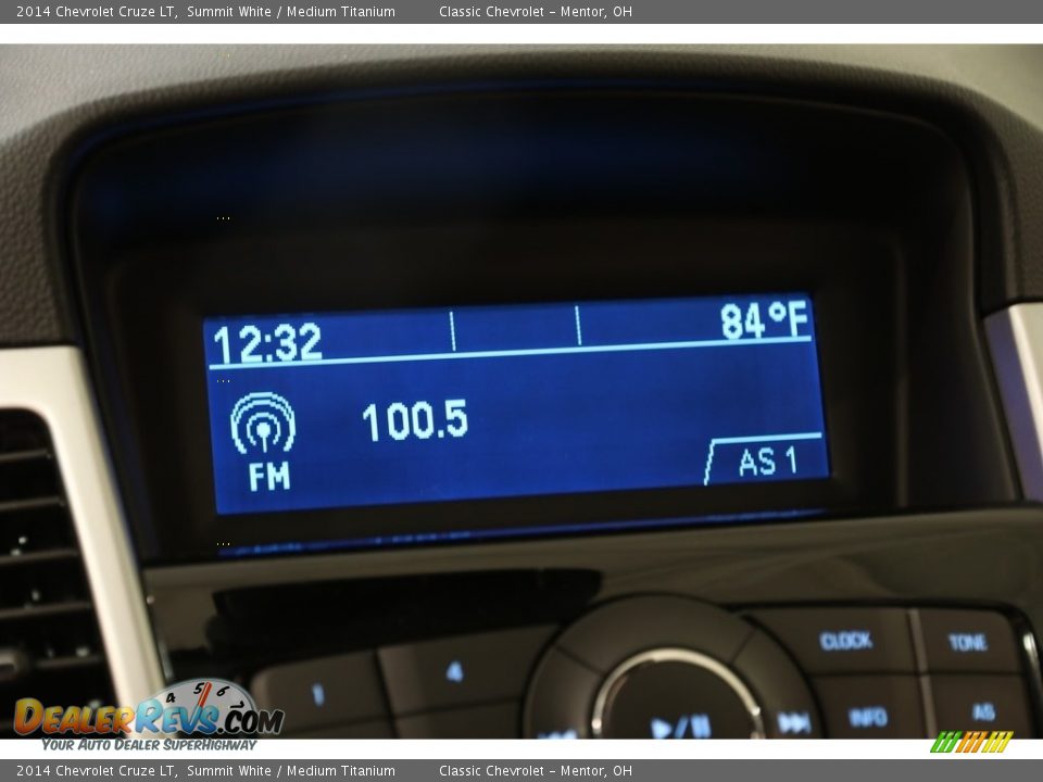 2014 Chevrolet Cruze LT Summit White / Medium Titanium Photo #9