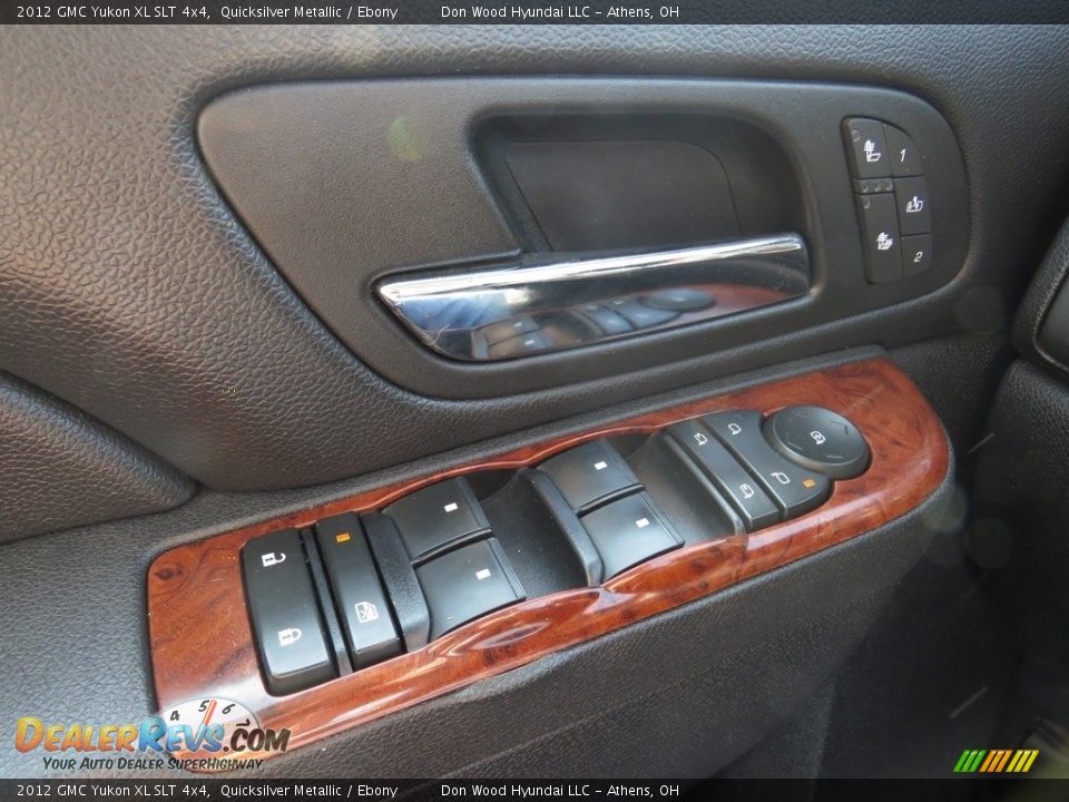 2012 GMC Yukon XL SLT 4x4 Quicksilver Metallic / Ebony Photo #30