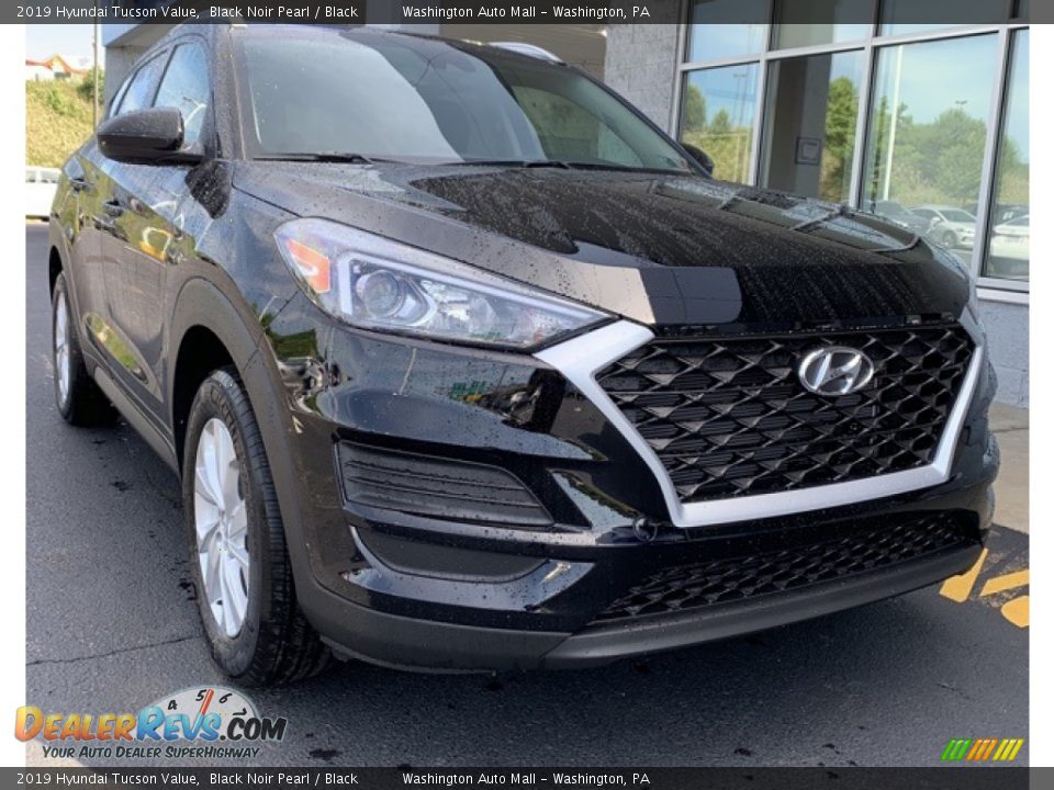 2019 Hyundai Tucson Value Black Noir Pearl / Black Photo #1
