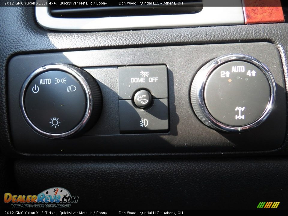 2012 GMC Yukon XL SLT 4x4 Quicksilver Metallic / Ebony Photo #31