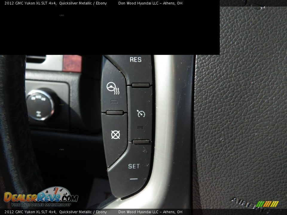 2012 GMC Yukon XL SLT 4x4 Quicksilver Metallic / Ebony Photo #34