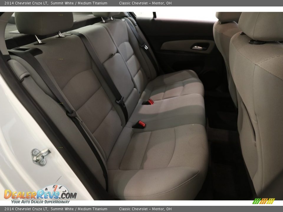 2014 Chevrolet Cruze LT Summit White / Medium Titanium Photo #15