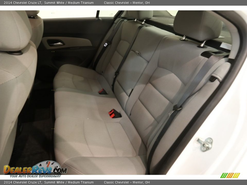 2014 Chevrolet Cruze LT Summit White / Medium Titanium Photo #16