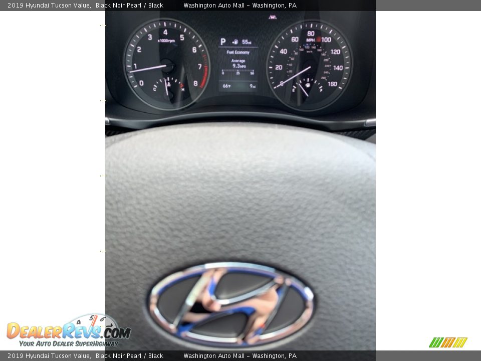 2019 Hyundai Tucson Value Black Noir Pearl / Black Photo #31