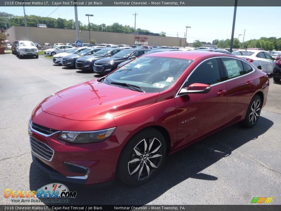 2018 Chevrolet Malibu LT Cajun Red Tintcoat / Jet Black Photo #1