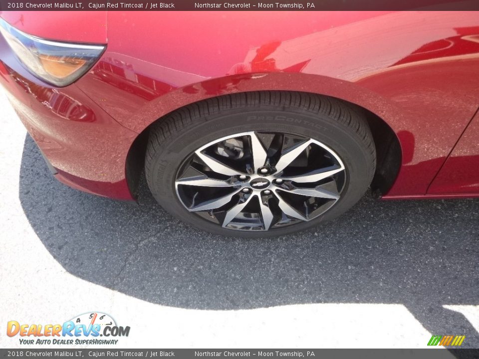 2018 Chevrolet Malibu LT Cajun Red Tintcoat / Jet Black Photo #2