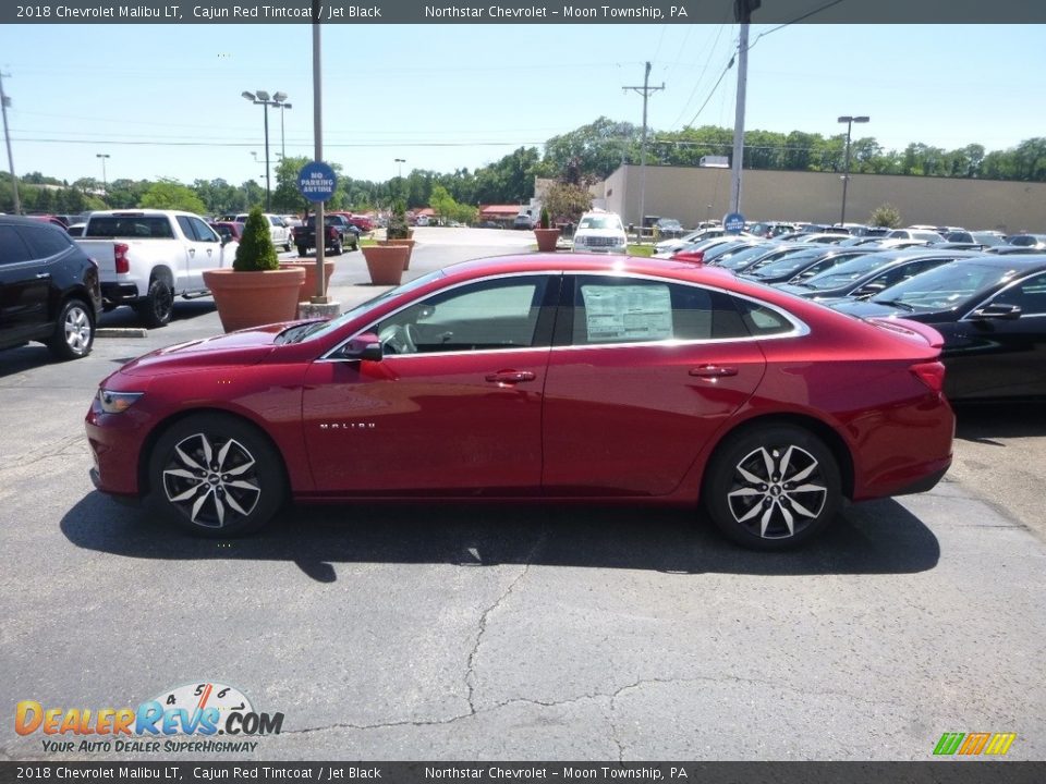 2018 Chevrolet Malibu LT Cajun Red Tintcoat / Jet Black Photo #3