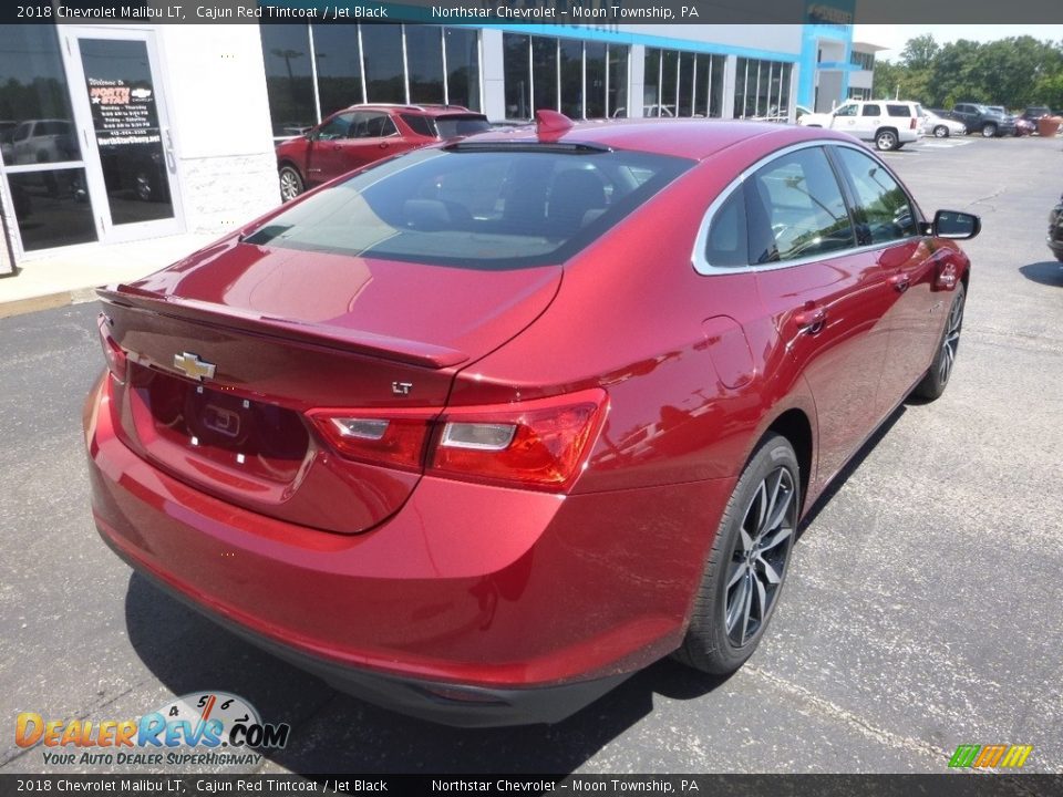 2018 Chevrolet Malibu LT Cajun Red Tintcoat / Jet Black Photo #6