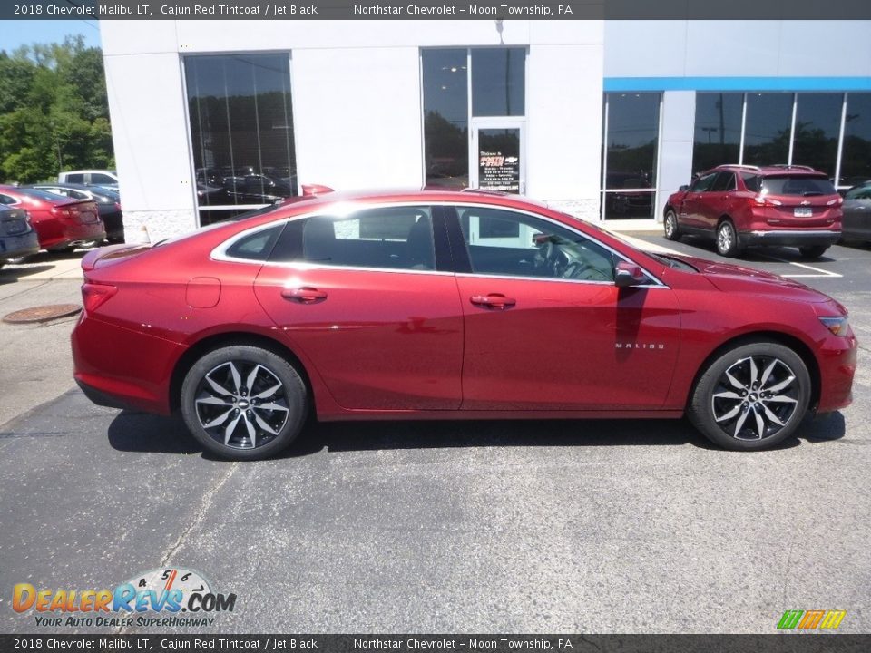 2018 Chevrolet Malibu LT Cajun Red Tintcoat / Jet Black Photo #7
