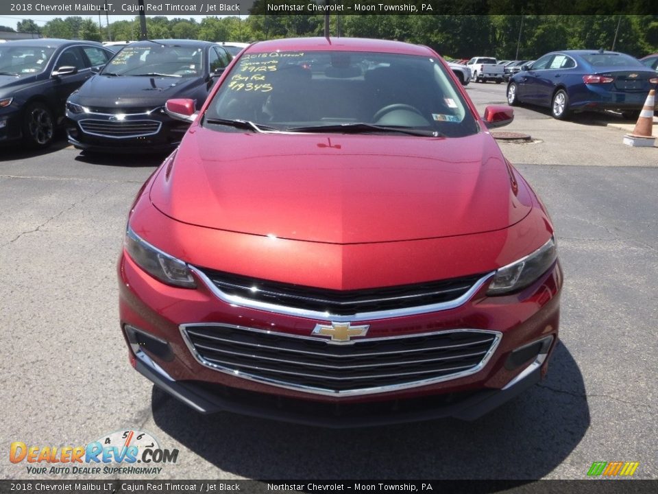 2018 Chevrolet Malibu LT Cajun Red Tintcoat / Jet Black Photo #9
