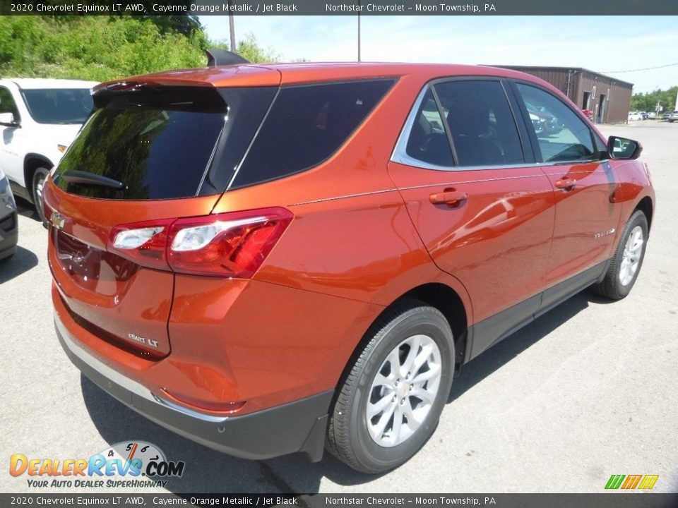 2020 Chevrolet Equinox LT AWD Cayenne Orange Metallic / Jet Black Photo #6