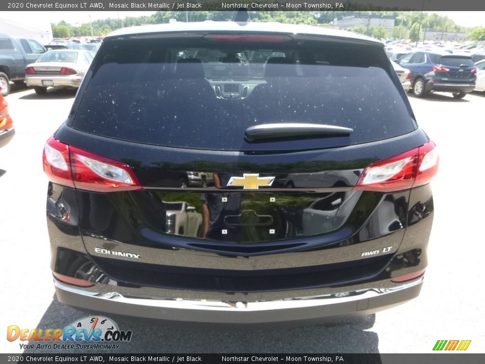 2020 Chevrolet Equinox LT AWD Mosaic Black Metallic / Jet Black Photo #3