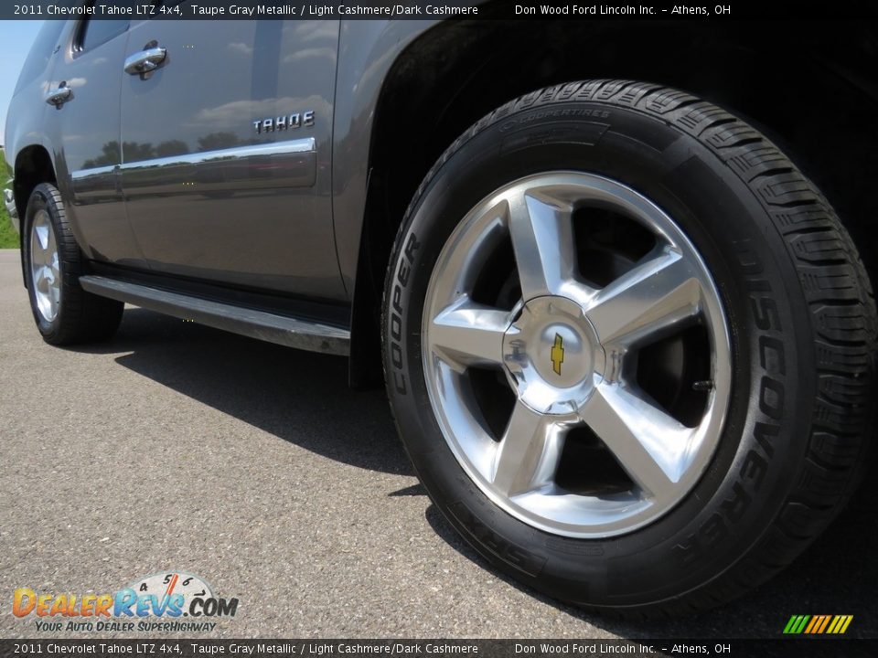2011 Chevrolet Tahoe LTZ 4x4 Taupe Gray Metallic / Light Cashmere/Dark Cashmere Photo #4