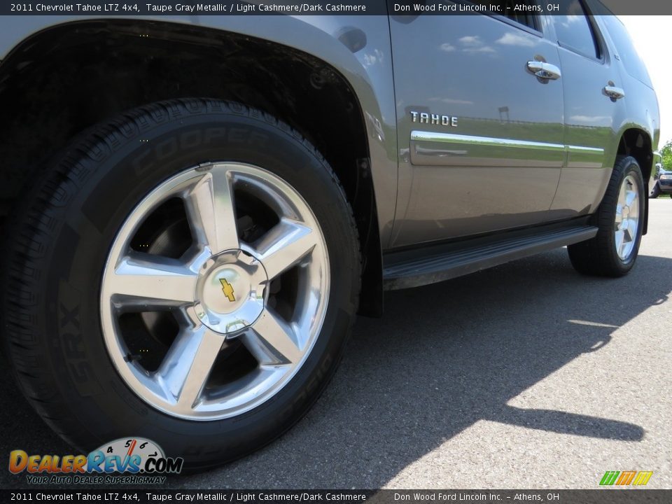 2011 Chevrolet Tahoe LTZ 4x4 Taupe Gray Metallic / Light Cashmere/Dark Cashmere Photo #9