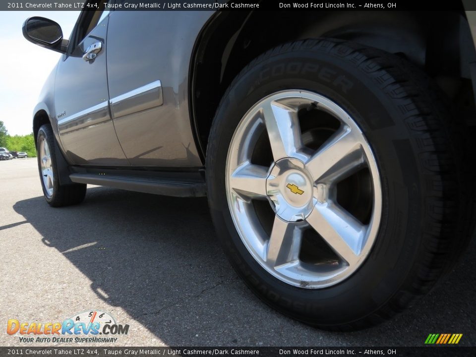 2011 Chevrolet Tahoe LTZ 4x4 Taupe Gray Metallic / Light Cashmere/Dark Cashmere Photo #11