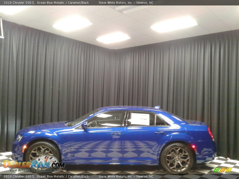 2019 Chrysler 300 S Ocean Blue Metallic / Caramel/Black Photo #1