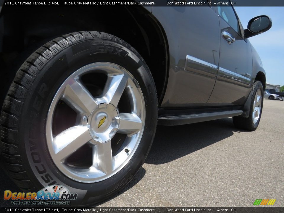 2011 Chevrolet Tahoe LTZ 4x4 Taupe Gray Metallic / Light Cashmere/Dark Cashmere Photo #17