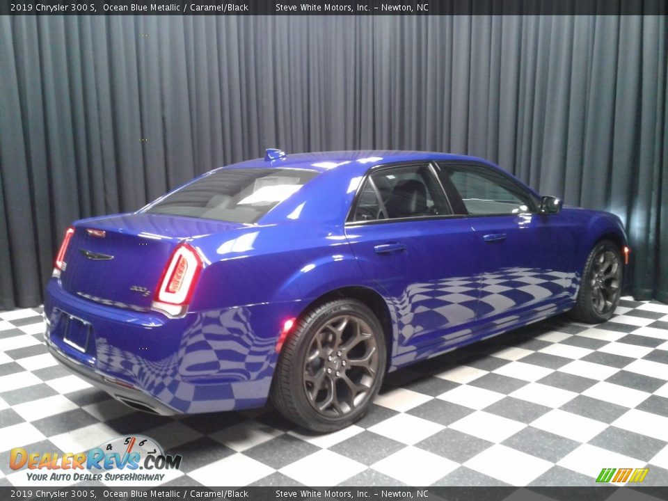 2019 Chrysler 300 S Ocean Blue Metallic / Caramel/Black Photo #6