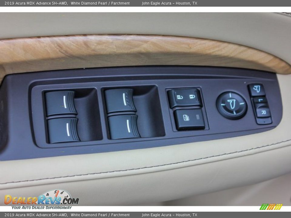 2019 Acura MDX Advance SH-AWD White Diamond Pearl / Parchment Photo #12