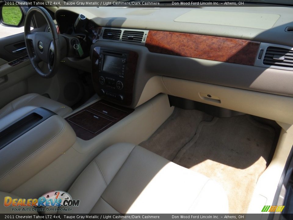 2011 Chevrolet Tahoe LTZ 4x4 Taupe Gray Metallic / Light Cashmere/Dark Cashmere Photo #30