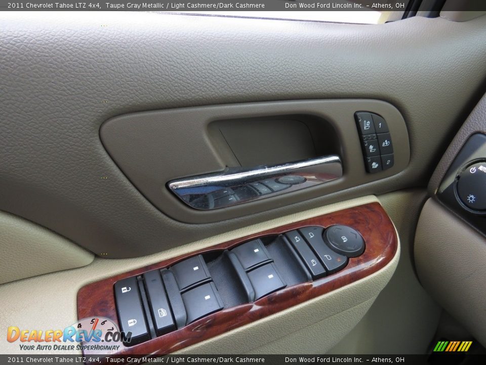 2011 Chevrolet Tahoe LTZ 4x4 Taupe Gray Metallic / Light Cashmere/Dark Cashmere Photo #33