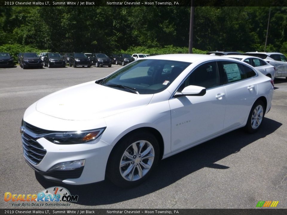 2019 Chevrolet Malibu LT Summit White / Jet Black Photo #1