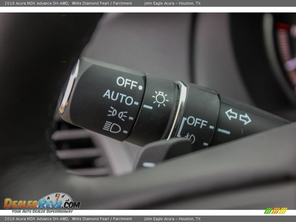 2019 Acura MDX Advance SH-AWD White Diamond Pearl / Parchment Photo #34
