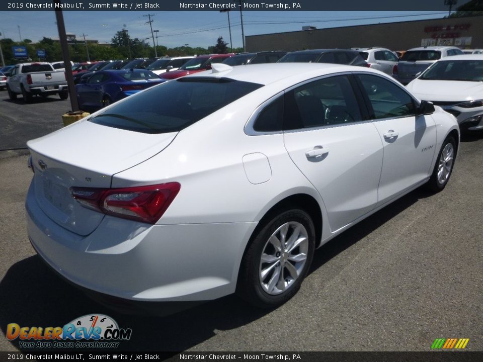 2019 Chevrolet Malibu LT Summit White / Jet Black Photo #5