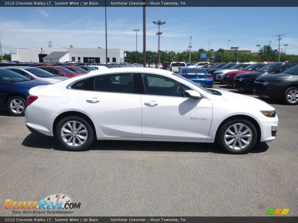 2019 Chevrolet Malibu LT Summit White / Jet Black Photo #6