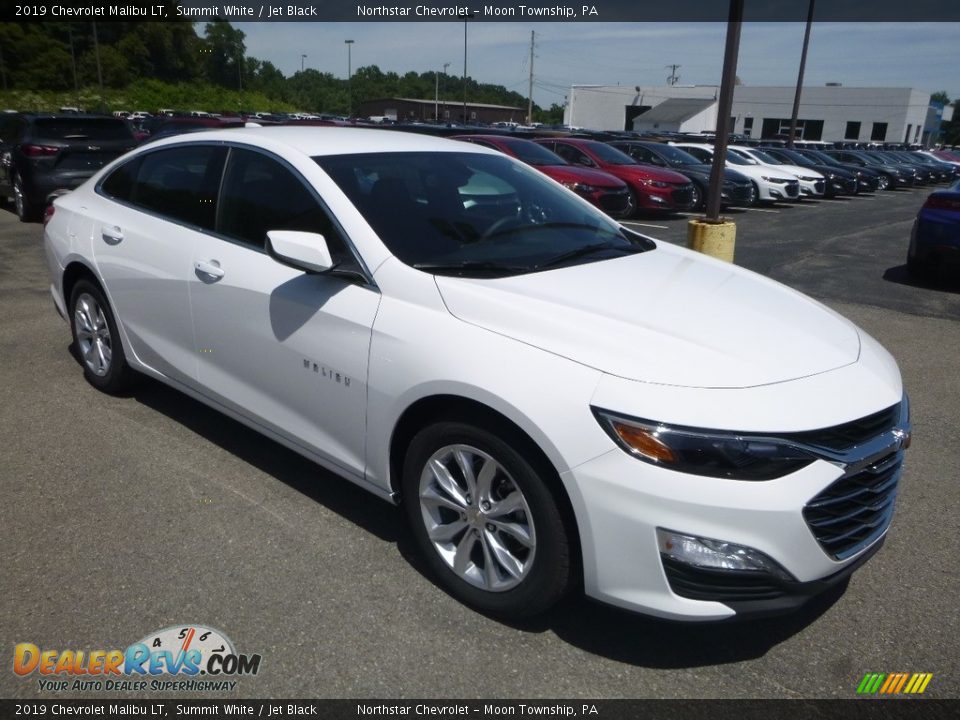 2019 Chevrolet Malibu LT Summit White / Jet Black Photo #7