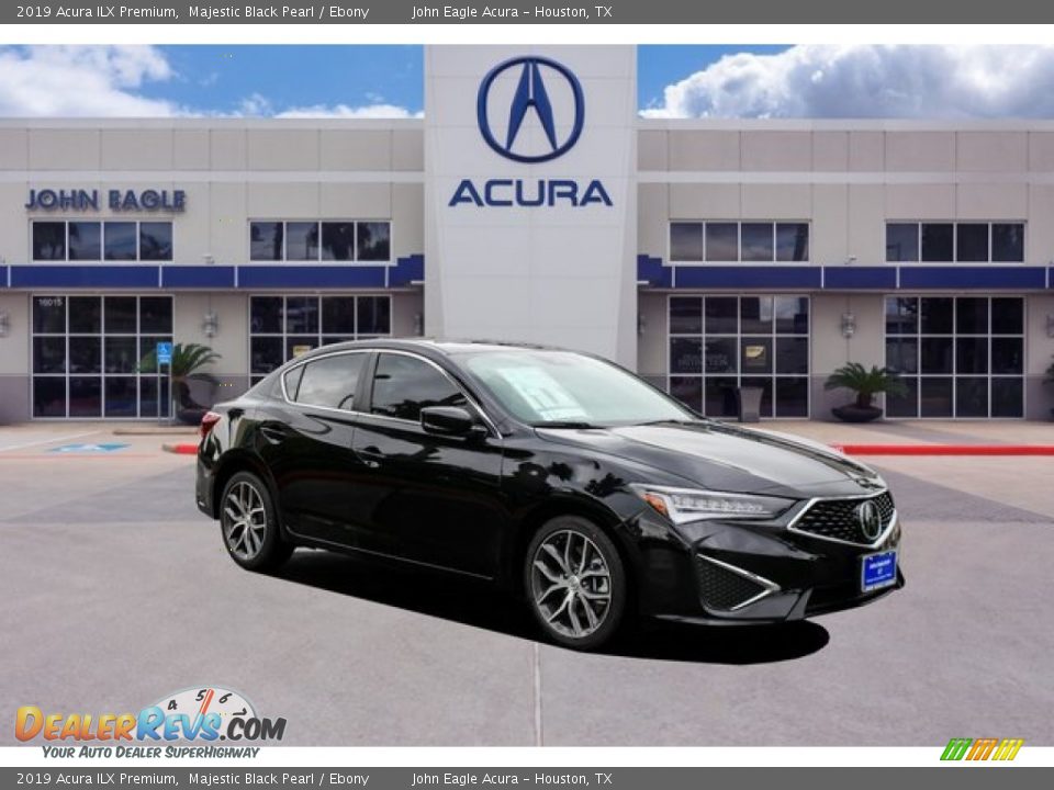 2019 Acura ILX Premium Majestic Black Pearl / Ebony Photo #1