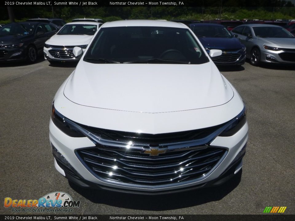 2019 Chevrolet Malibu LT Summit White / Jet Black Photo #8